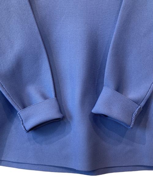 UNFILO（アンフィーロ）UNFILO (アンフィーロ) ペプラムニット ブルー サイズ:S 未使用品の古着・服飾アイテム