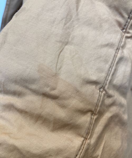 DROMe（ドローム）DROMe (ドローム) レザーコート 18318 ブラウン サイズ:Mの古着・服飾アイテム