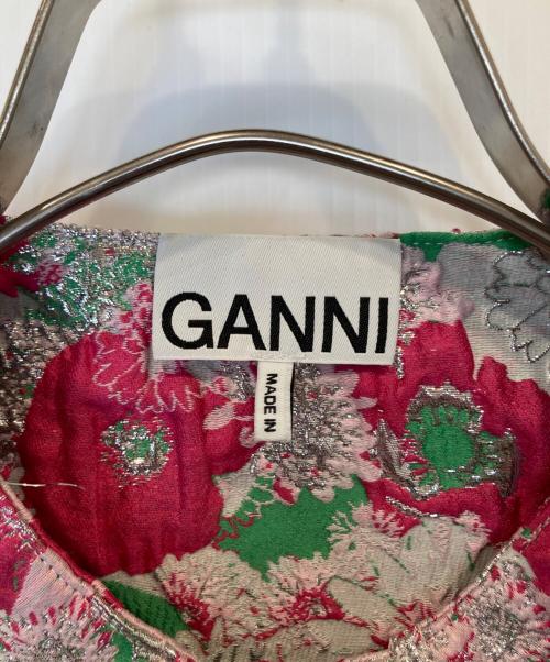 GANNI（ガニー）GANNI (ガニー) 3D JACQUARD FRILL COLLAR 6499 マルチカラー サイズ:ONE SIZEの古着・服飾アイテム