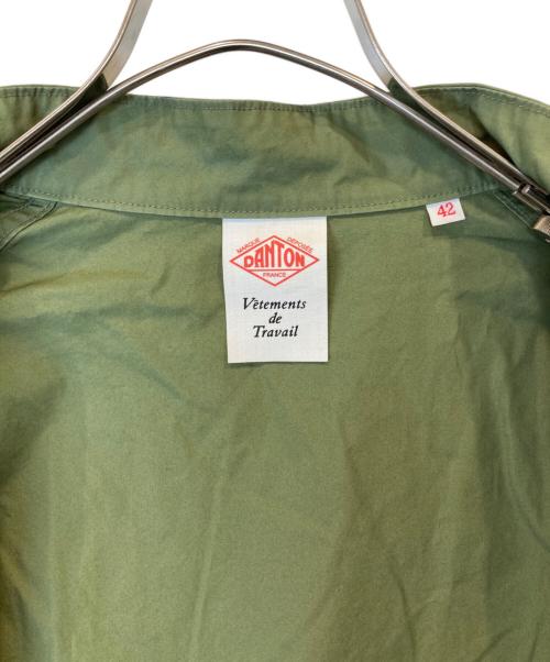 DANTON（ダントン）DANTON (ダントン) スタンドブルゾン　JD-8952 DUK カーキ サイズ:42の古着・服飾アイテム