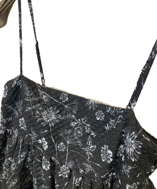 Mila Owen（ミラオーウェン）Mila Owen (ミラオーウェン) タンクレイヤードボリュームキャミワンピース 09WF0234150 ブラックの古着・服飾アイテム