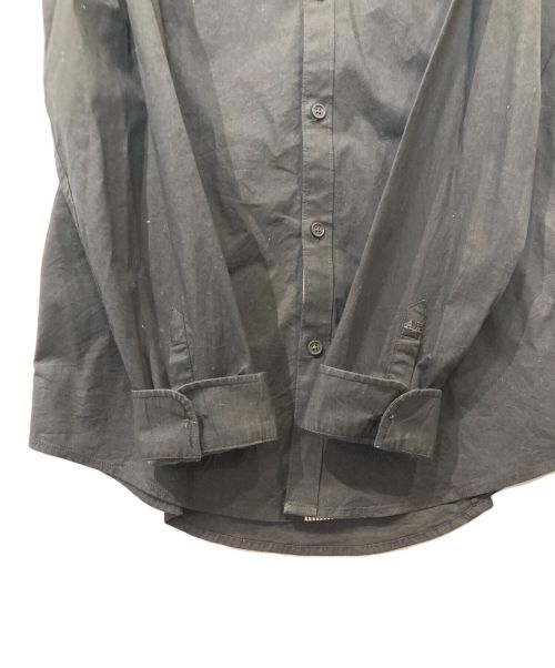 ARMANI EXCHANGE（アルマーニ エクスチェンジ）ARMANI EXCHANGE (アルマーニ エクスチェンジ) レギュラーカラーシャツ ブラック サイズ:Mの古着・服飾アイテム