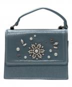 MERCURY DUOマーキュリーデュオ）の古着「2WAYショルダービジューBAG 002461900301-01」｜スカイブルー