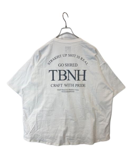 TIGHTBOOTH PRODUCTION（タイトブースプロダクション）TIGHTBOOTH PRODUCTION (タイトブースプロダクション) NEIGHBORHOOD (ネイバーフッド) STRAIGT UP T-SHIRT ホワイト サイズ: Lの古着・服飾アイテム