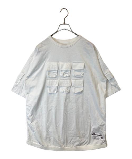 NAPE（NAPE）NAPE (NAPE) Overdose Long Sleeve Tee 1012-HS カットソー ホワイト サイズ:4の古着・服飾アイテム