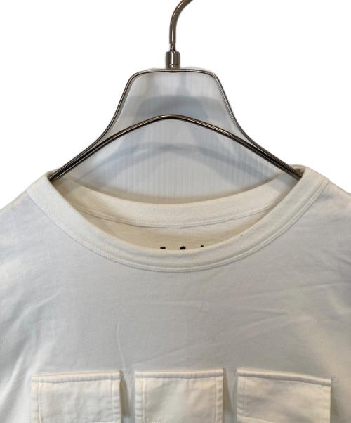 NAPE（NAPE）NAPE (NAPE) Overdose Long Sleeve Tee 1012-HS カットソー ホワイト サイズ:4の古着・服飾アイテム