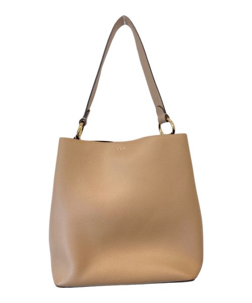 COACH（コーチ）COACH (コーチ) タウンバスケット ハンドバッグ　91122 ベージュの古着・服飾アイテム