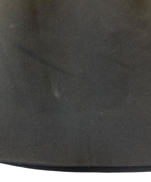 MIU MIU（ミュウミュウ）MIU MIU (ミュウミュウ) ラップミニスカート ブラック サイズ:38の古着・服飾アイテム