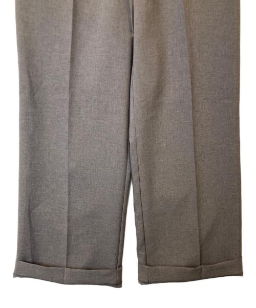 green label relaxing（グリーンレーベルリラクシング）green label relaxing (グリーンレーベルリラクシング) ニーハイフレアパンツ 3614-199-2659 グレー サイズ:38の古着・服飾アイテム