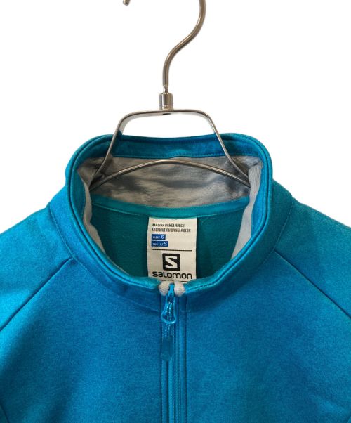 SALOMON（サロモン）SALOMON (サロモン) ソフトシェルジャケット　トラックｼﾞｬｹｯﾄ　1284452　 スカイブルー サイズ:Sの古着・服飾アイテム