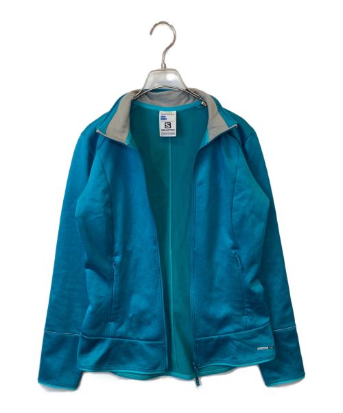 SALOMON（サロモン）SALOMON (サロモン) ソフトシェルジャケット　トラックｼﾞｬｹｯﾄ　1284452　 スカイブルー サイズ:Sの古着・服飾アイテム