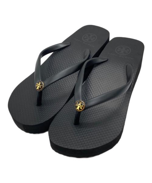 TORY BURCH（トリーバーチ）TORY BURCH (トリーバーチ) LIP FLOP フリップフロップ サンダル　50008673 ブラック サイズ:6の古着・服飾アイテム