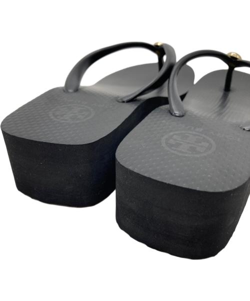 TORY BURCH（トリーバーチ）TORY BURCH (トリーバーチ) LIP FLOP フリップフロップ サンダル　50008673 ブラック サイズ:6の古着・服飾アイテム