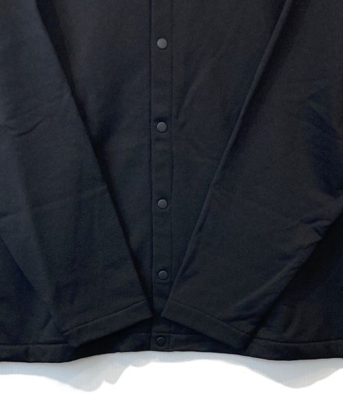 BEAMS（ビームス）BEAMS (ビームス) スナップ カーディガン　11-13-3660 ブラック サイズ:L 未使用品の古着・服飾アイテム