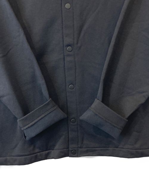 BEAMS（ビームス）BEAMS (ビームス) スナップ カーディガン　11-13-3660 ブラック サイズ:L 未使用品の古着・服飾アイテム