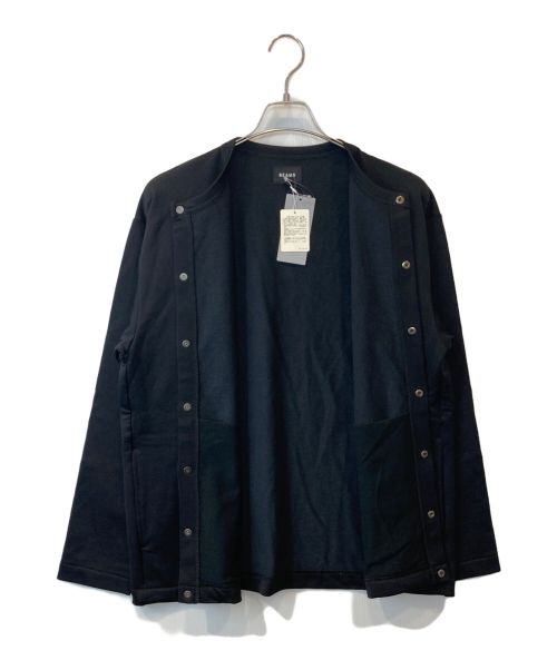 BEAMS（ビームス）BEAMS (ビームス) スナップ カーディガン　11-13-3660 ブラック サイズ:L 未使用品の古着・服飾アイテム