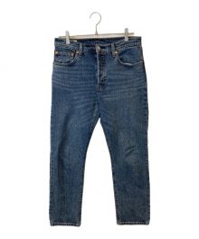 LEVI'S×JOURNAL STANDARD（リーバイス×ジャーナルスタンダード）の古着「RED TAB 501(R) SMU CROP デニムパンツ A9181-0000」｜インディゴ