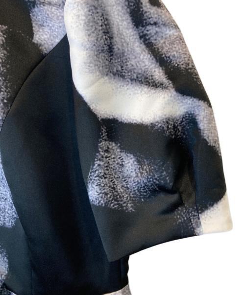 SETA ICHIRO（セタイチロウ）SETA ICHIRO (セタイチロウ) フラワープリントワンピース D17-900-213 ブラック サイズ: 1の古着・服飾アイテム