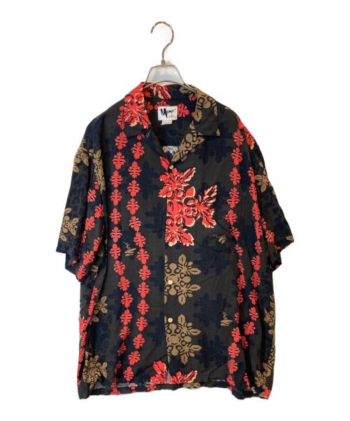 Mamo Howell（マモ ハウエル）Mamo Howell (マモ ハウエル) アロハシャツ ブラック サイズ:Lの古着・服飾アイテム