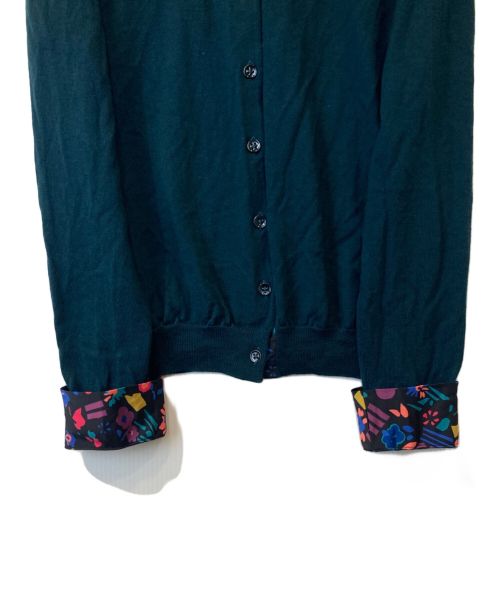 PS Paul Smith（ＰＳポールスミス）PS Paul Smith (ＰＳポールスミス) ニットカーディガン KRPSKW0990 グリーン サイズ:XLの古着・服飾アイテム