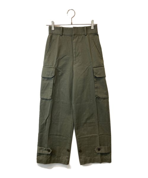 DRESSTERIOR（ドレステリア）DRESSTERIOR (ドレステリア) フレンチカーゴパンツ 085-69005 カーキ サイズ:34の古着・服飾アイテム