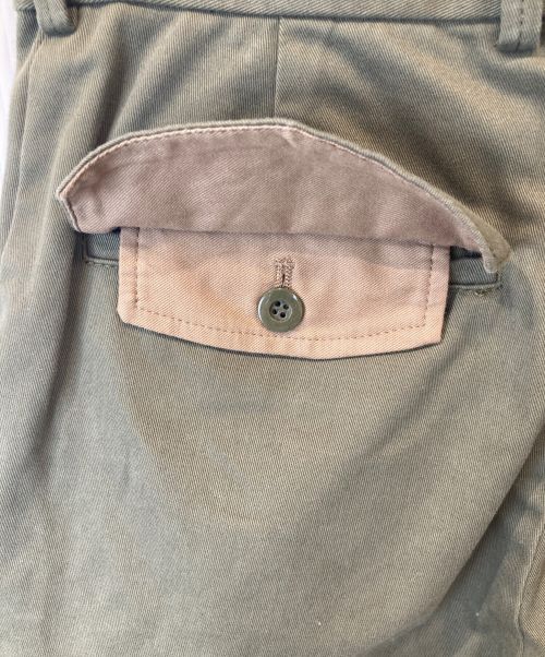 DRESSTERIOR（ドレステリア）DRESSTERIOR (ドレステリア) フレンチカーゴパンツ 085-69005 カーキ サイズ:34の古着・服飾アイテム