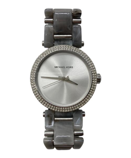 MICHAEL KORS（マイケル・コース）MICHAEL KORS (マイケルコース) 腕時計 MK-4320 ライトグレーの古着・服飾アイテム