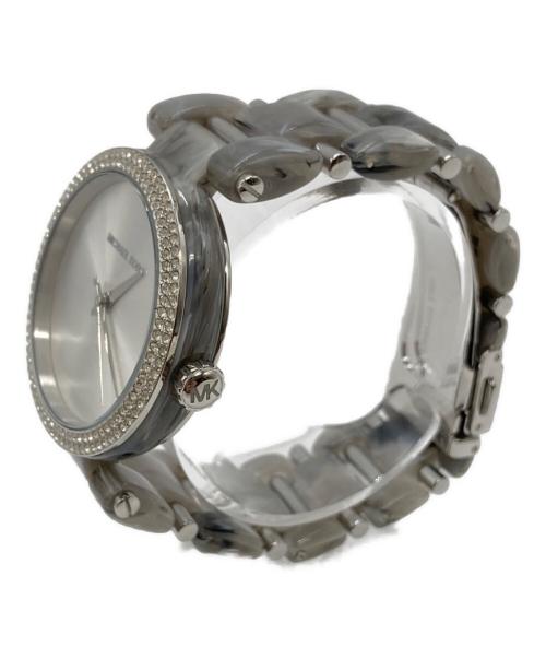 MICHAEL KORS（マイケル・コース）MICHAEL KORS (マイケルコース) 腕時計 MK-4320 ライトグレーの古着・服飾アイテム
