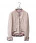 CHANEL（シャネル）の古着「04C アイスクリーム柄ツイードジャケット P22468W03245」｜ピンク