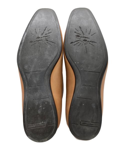 Santoni（サントーニ）Santoni (サントーニ) ローファー　10165 49 ブラウン サイズ:7 1/2の古着・服飾アイテム