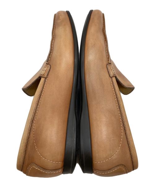 Santoni（サントーニ）Santoni (サントーニ) ローファー　10165 49 ブラウン サイズ:7 1/2の古着・服飾アイテム