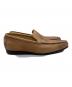 中古・古着 Santoni (サントーニ) ローファー　10165 49 ブラウン サイズ:7 1/2：3000円