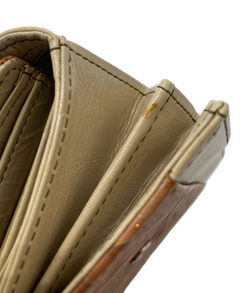 KATHARINE HAMNETT（キャサリンハムネット）KATHARINE HAMNETT (キャサリンハムネット) 3つ折り財布 ピンクの古着・服飾アイテム