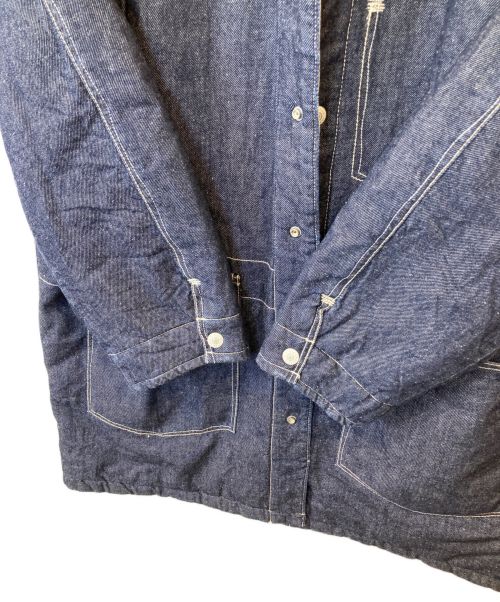 LEVI'S RED（リーバイス レッド）LEVI'S RED (リーバイス レッド) リバーシブルパデットコート　A0124-0000 インディゴ×アイボリー サイズ:Sの古着・服飾アイテム