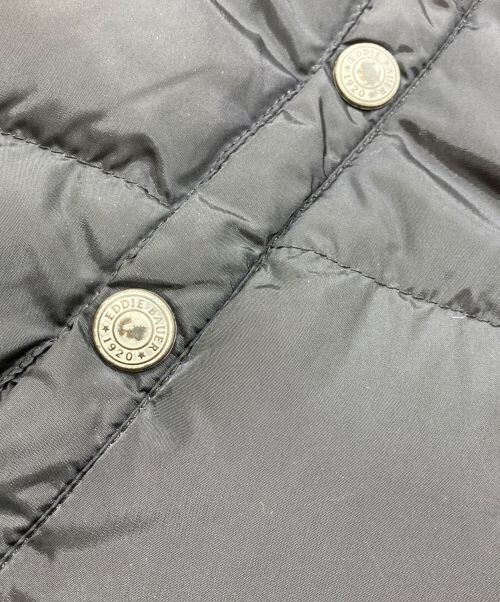Eddie Bauer（エディーバウアー）Eddie Bauer (エディーバウアー) ダウンジャケット ブラック サイズ:Lの古着・服飾アイテム