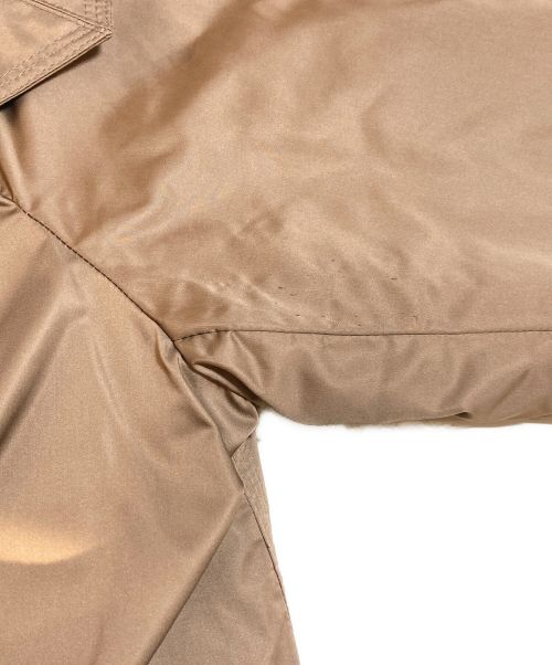 BURBERRY LONDON（バーバリーロンドン）BURBERRY LONDON (バーバリーロンドン) ファー付ライナーチェックフーデットコート B2A18-445-54 ブラウン サイズ:46の古着・服飾アイテム