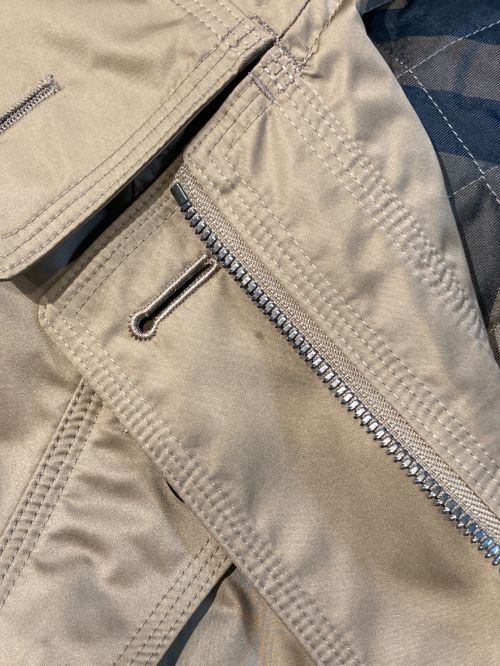 BURBERRY LONDON（バーバリーロンドン）BURBERRY LONDON (バーバリーロンドン) ファー付ライナーチェックフーデットコート B2A18-445-54 ブラウン サイズ:46の古着・服飾アイテム