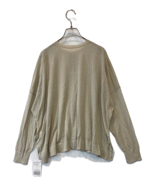 Spick and Span（スピック＆スパン）Spick and Span (スピックアンドスパン) 2way ウォッシャブル シアーカーディガン　24080200523020 ベージュ サイズ:FREE 未使用品の古着・服飾アイテム