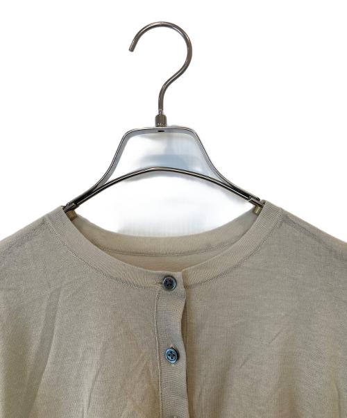 Spick and Span（スピック＆スパン）Spick and Span (スピックアンドスパン) 2way ウォッシャブル シアーカーディガン　24080200523020 ベージュ サイズ:FREE 未使用品の古着・服飾アイテム