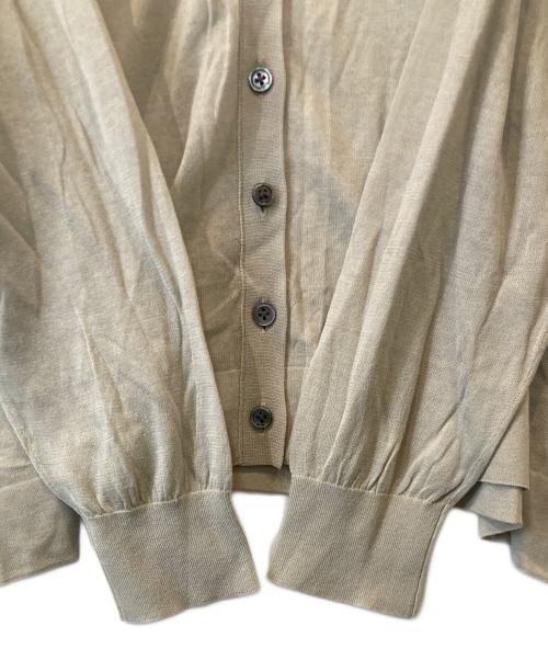 Spick and Span（スピック＆スパン）Spick and Span (スピックアンドスパン) 2way ウォッシャブル シアーカーディガン　24080200523020 ベージュ サイズ:FREE 未使用品の古着・服飾アイテム