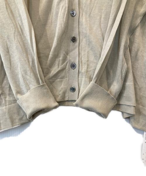 Spick and Span（スピック＆スパン）Spick and Span (スピックアンドスパン) 2way ウォッシャブル シアーカーディガン　24080200523020 ベージュ サイズ:FREE 未使用品の古着・服飾アイテム
