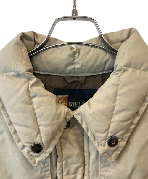 FIELD AND STREAM（フィールドアンドストリーム）FIELD AND STREAM (フィールドアンドストリーム) ダウンジャケット ベージュ サイズ:XLの古着・服飾アイテム