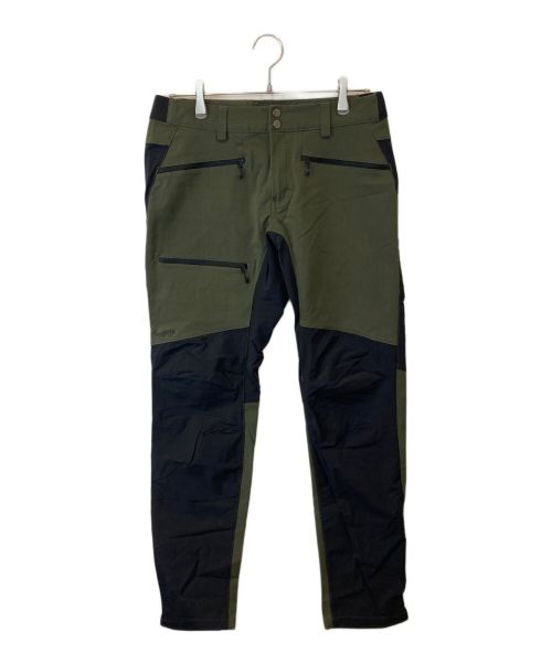 HAGLOFS（ホグロフス）HAGLOFS (ホグロフス) ラグド フレックス パンツ　ﾅｲﾛﾝﾊﾟﾝﾂ　	603969 オリーブ サイズ:Mの古着・服飾アイテム