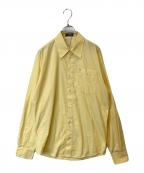 VERSACEヴェルサーチェ）の古着「レギュラーカラーシャツ」｜イエロー