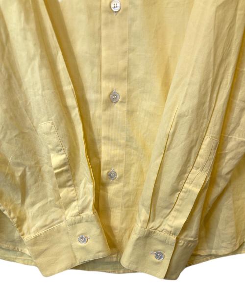 VERSACE（ヴェルサーチェ）VERSACE (ヴェルサーチェ) レギュラーカラーシャツ イエロー サイズ:46の古着・服飾アイテム