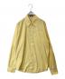 VERSACE（ヴェルサーチェ）の古着「レギュラーカラーシャツ」｜イエロー