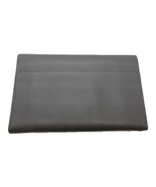 BALENCIAGA（バレンシアガ）BALENCIAGA (バレンシアガ) ENVELOPE スリム ロングウォレット グレーの古着・服飾アイテム