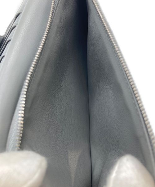 BALENCIAGA（バレンシアガ）BALENCIAGA (バレンシアガ) ENVELOPE スリム ロングウォレット グレーの古着・服飾アイテム