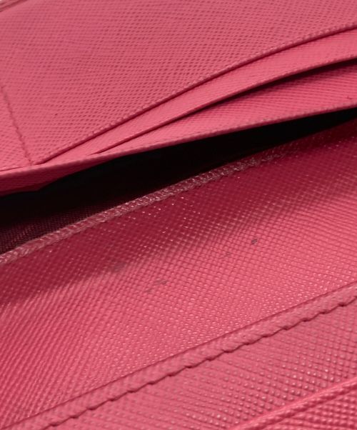 PRADA（プラダ）PRADA (プラダ) 長財布  ピンクの古着・服飾アイテム