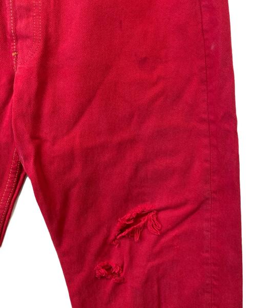 LEVI'S（リーバイス）LEVI'S (リーバイス) 501カラーデニムパンツ レッド サイズ:W31×L32の古着・服飾アイテム